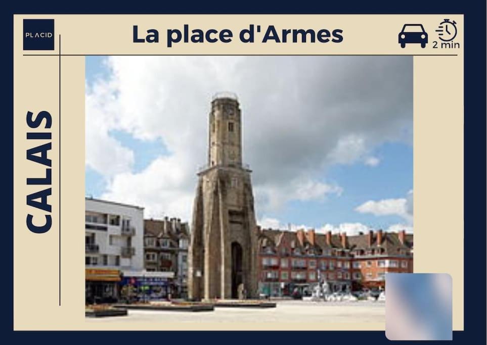 Newz4 - Centre-Ville - Tv - Wifi Calais Extérieur photo